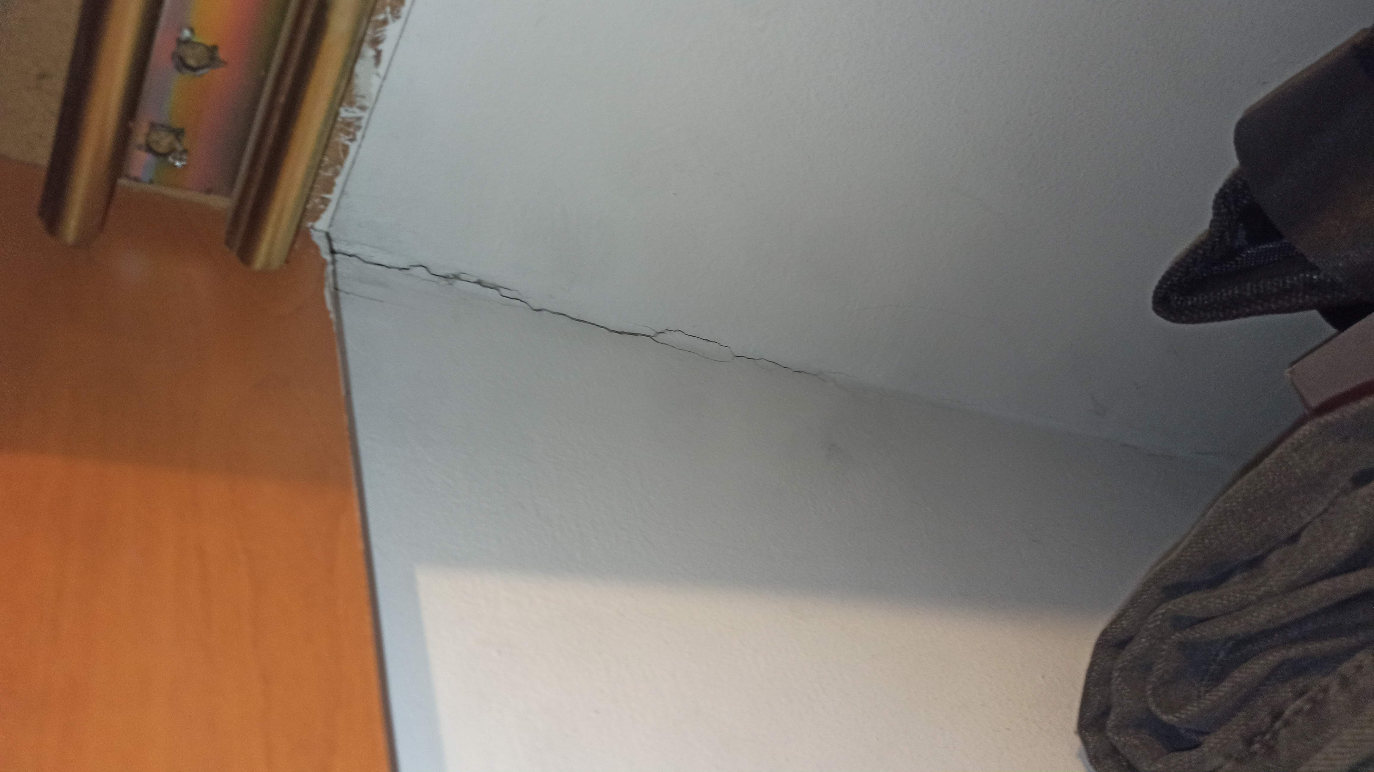 Fisura interior por sismo